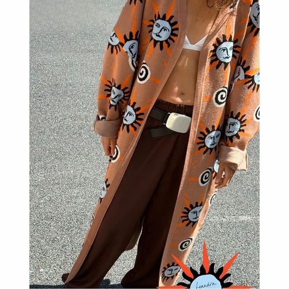 Never Fully Dressed Tan Sun Cardigan - Picture 4 of 12